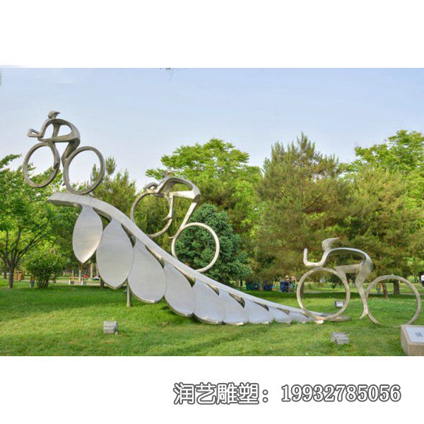 景观不锈钢公园树叶雕塑 景观不锈钢公园树叶雕塑