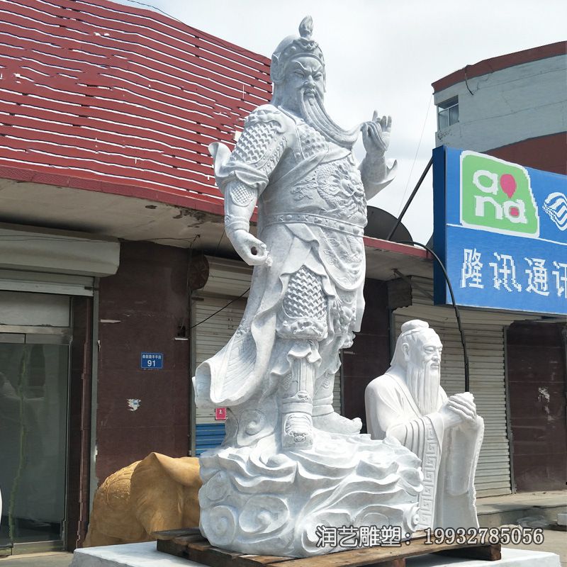 石雕关公雕塑 石雕关公雕塑