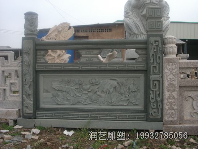 园林石雕栏板雕塑 园林石雕栏板雕塑