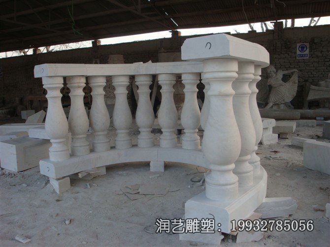 石雕栏杆景观雕塑 石雕栏杆景观雕塑