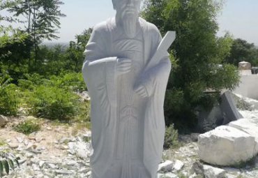 广场石雕孔子雕塑