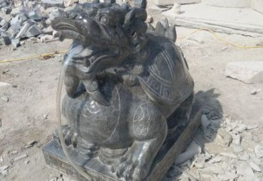 石雕龙龟雕塑