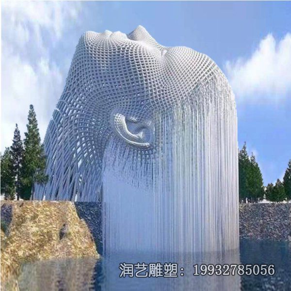 人物不锈钢广场抽象雕塑 人物不锈钢广场抽象雕塑