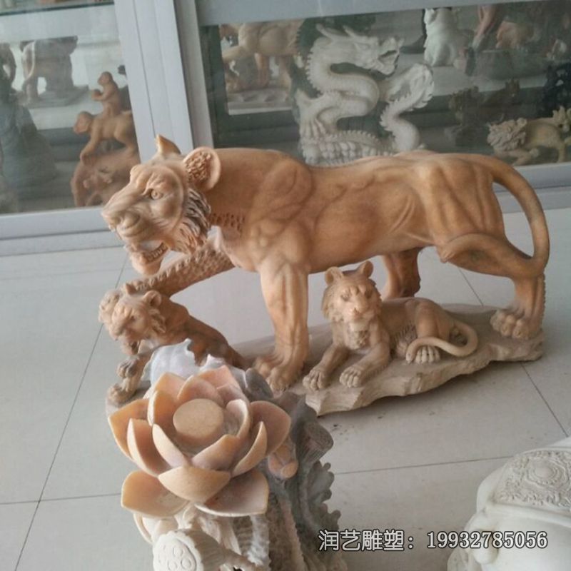 石雕老虎雕塑 石雕老虎雕塑