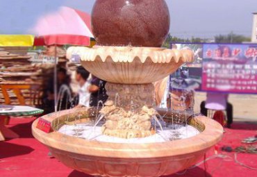 庭院石雕风水球雕塑