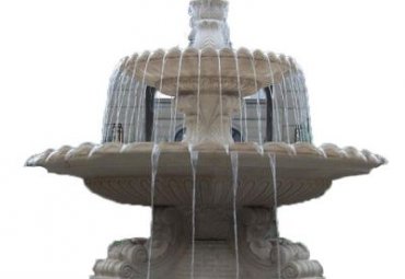 石雕小区喷泉雕塑