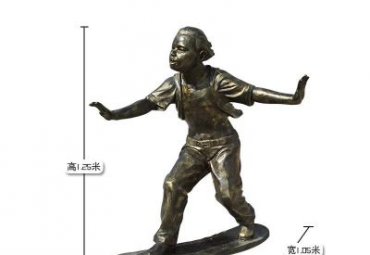 铜雕儿童广场雕塑