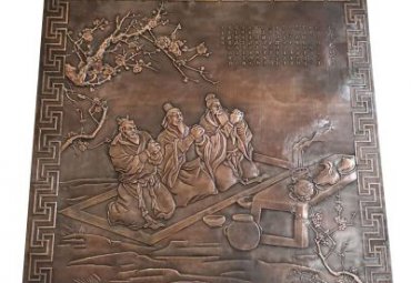 广场铜浮雕雕塑