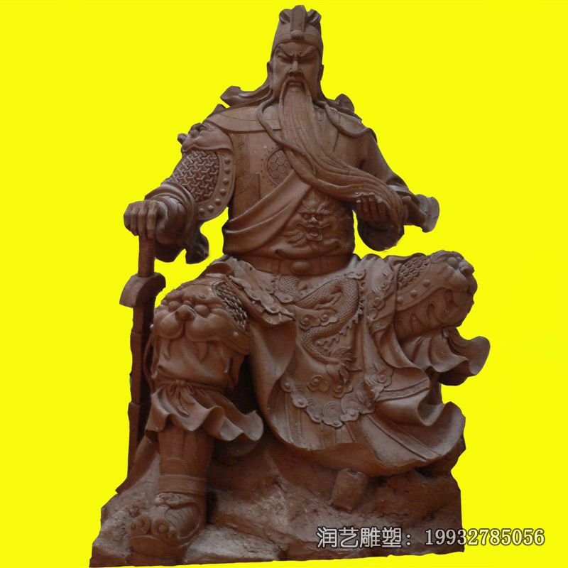 景区铜雕关公雕塑 景区铜雕关公雕塑
