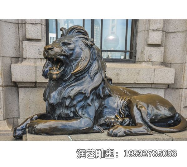 铜雕狮子动物雕塑 铜雕狮子动物雕塑
