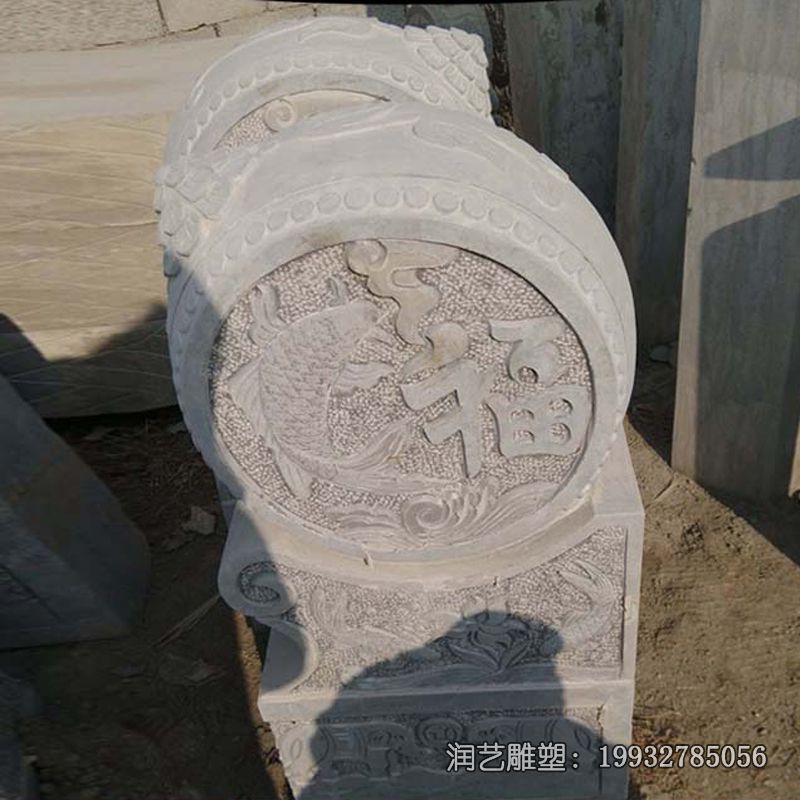 门口石雕抱鼓石雕塑 门口石雕抱鼓石雕塑