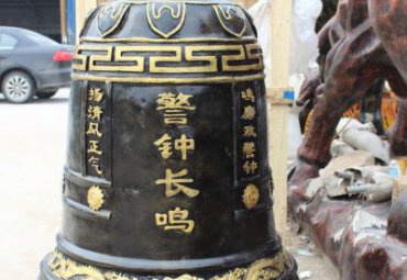 铜雕景观钟雕塑