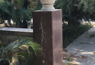 石雕风水球小区雕塑