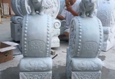 门口石雕门墩雕塑