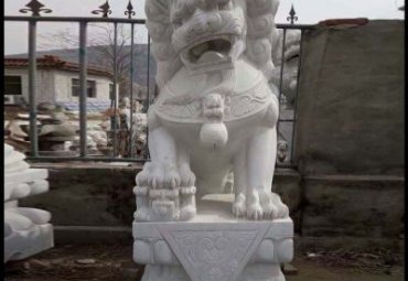 石雕公园狮子雕塑