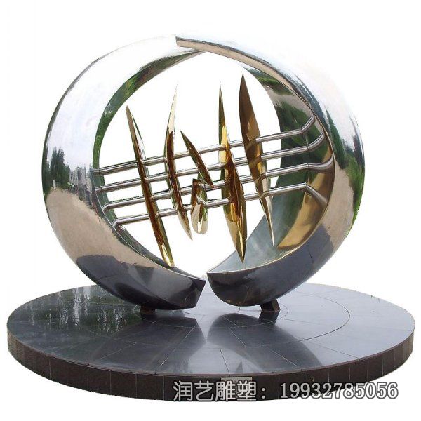 小区不锈钢景观抽象雕塑 小区不锈钢景观抽象雕塑