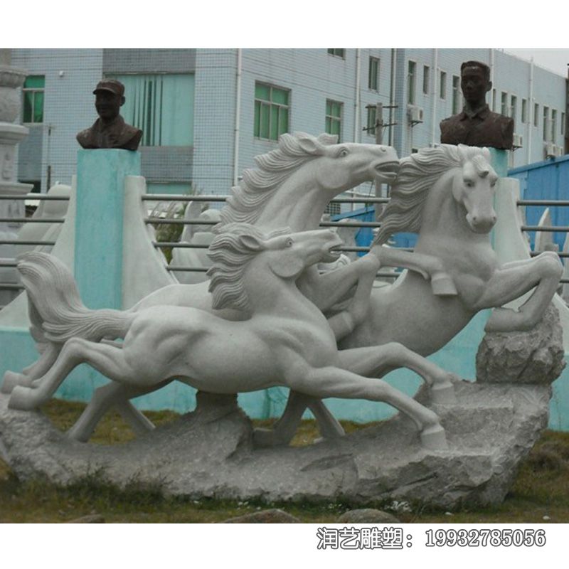 小区马石雕雕塑 小区马石雕雕塑