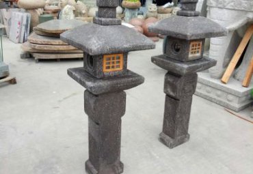 庭院石雕石灯雕塑