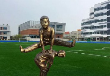 铜雕儿童公园雕塑