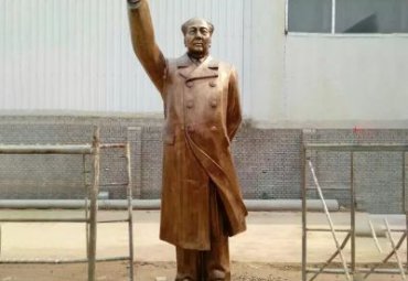 毛泽东公园铜雕雕塑