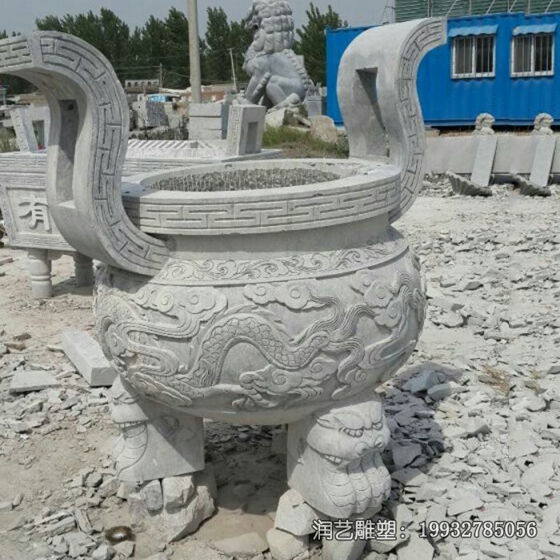石雕景观香炉雕塑 石雕景观香炉雕塑