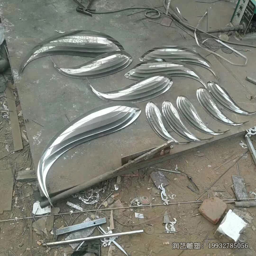 小区不锈钢鱼动物雕塑 小区不锈钢鱼动物雕塑
