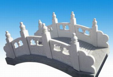 石雕拱桥小区雕塑