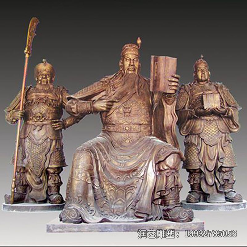 铜雕关公公司雕塑 铜雕关公公司雕塑