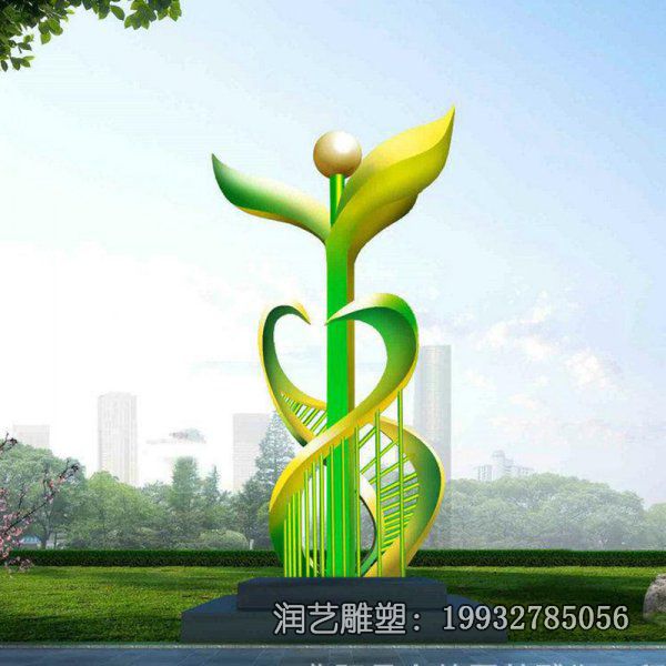景观不锈钢校园抽象雕塑 景观不锈钢校园抽象雕塑