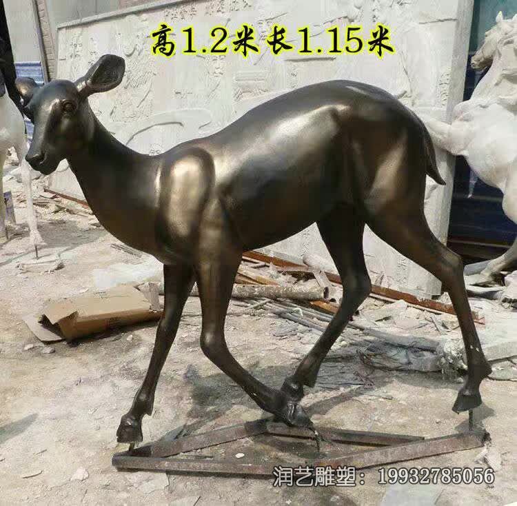 城市铜雕动物鹿 城市铜雕动物鹿