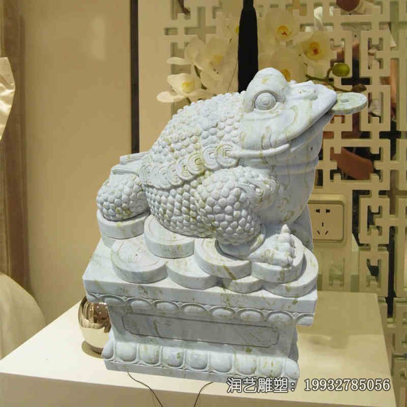 酒店金蟾动物石雕 酒店金蟾动物石雕