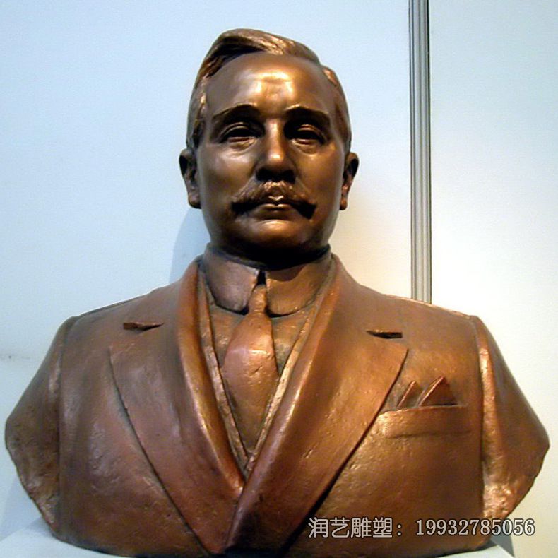 酒店孙中山人物铜雕 酒店孙中山人物铜雕