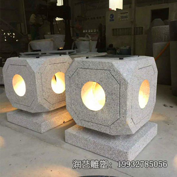 小区灯景观石雕 小区灯景观石雕