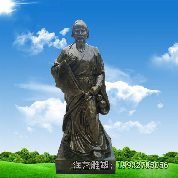 医院华佗人物铜雕 医院华佗人物铜雕