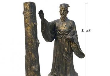 街道典故人物铜雕