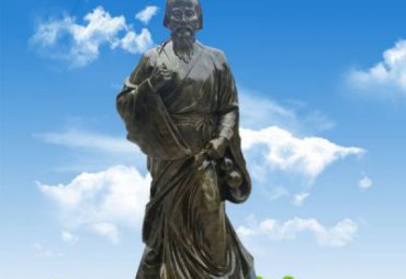 医院华佗人物铜雕