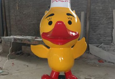 园林玻璃钢鸭子雕塑