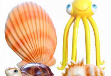 游乐场玻璃钢海洋生物雕塑