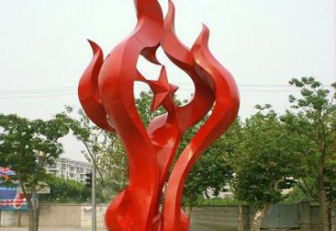 公司不锈钢光辉雕塑
