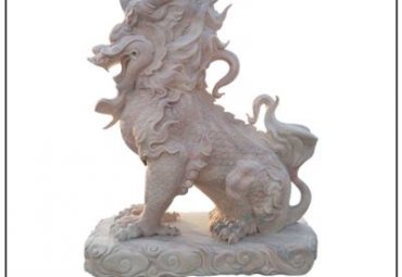 城市麒麟动物石雕