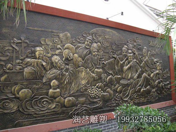 小区铜浮雕景观雕塑 小区铜浮雕景观雕塑