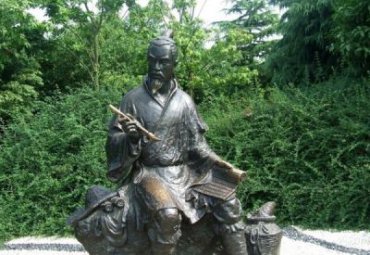 城市姜太公人物铜雕