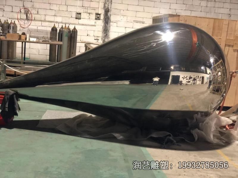 校园不锈钢水滴雕塑 校园不锈钢水滴雕塑