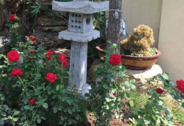 广场石灯景观雕塑