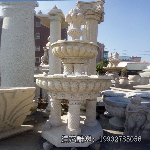 公园石雕喷泉景观雕塑 公园石雕喷泉景观雕塑