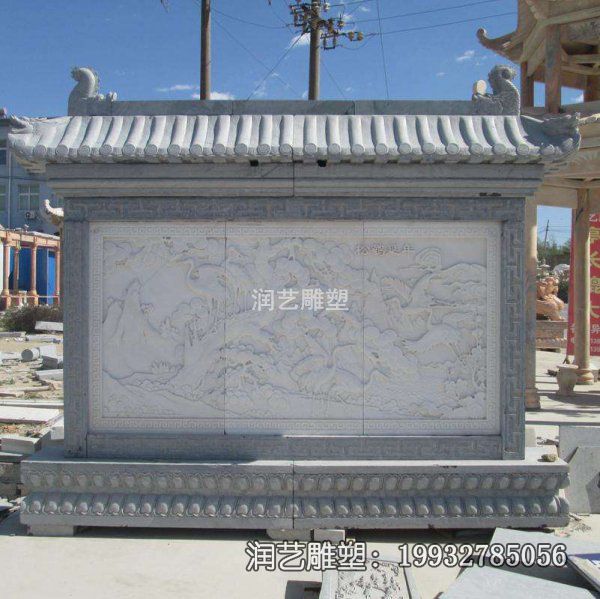公司石雕影壁景观雕塑 公司石雕影壁景观雕塑