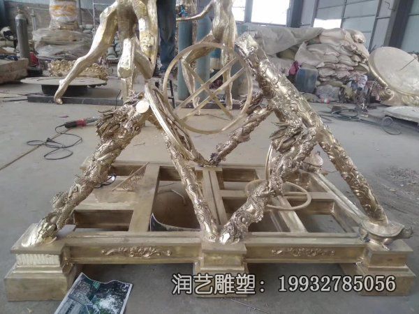 草坪铜雕浑天仪雕塑 草坪铜雕浑天仪雕塑