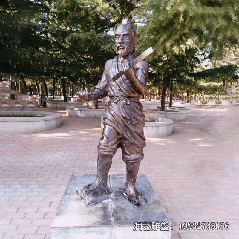 景区铜雕鲁班雕塑 景区铜雕鲁班雕塑