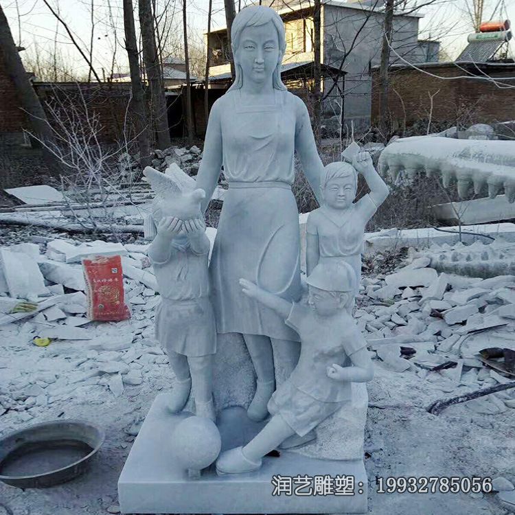 公园石雕母子雕塑 公园石雕母子雕塑