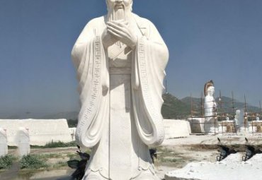 公司石雕孔子雕塑